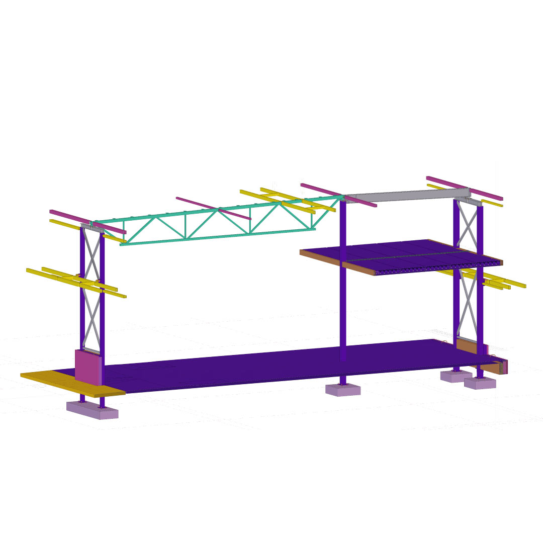 Solar Wheel-i äri- ja laohoone