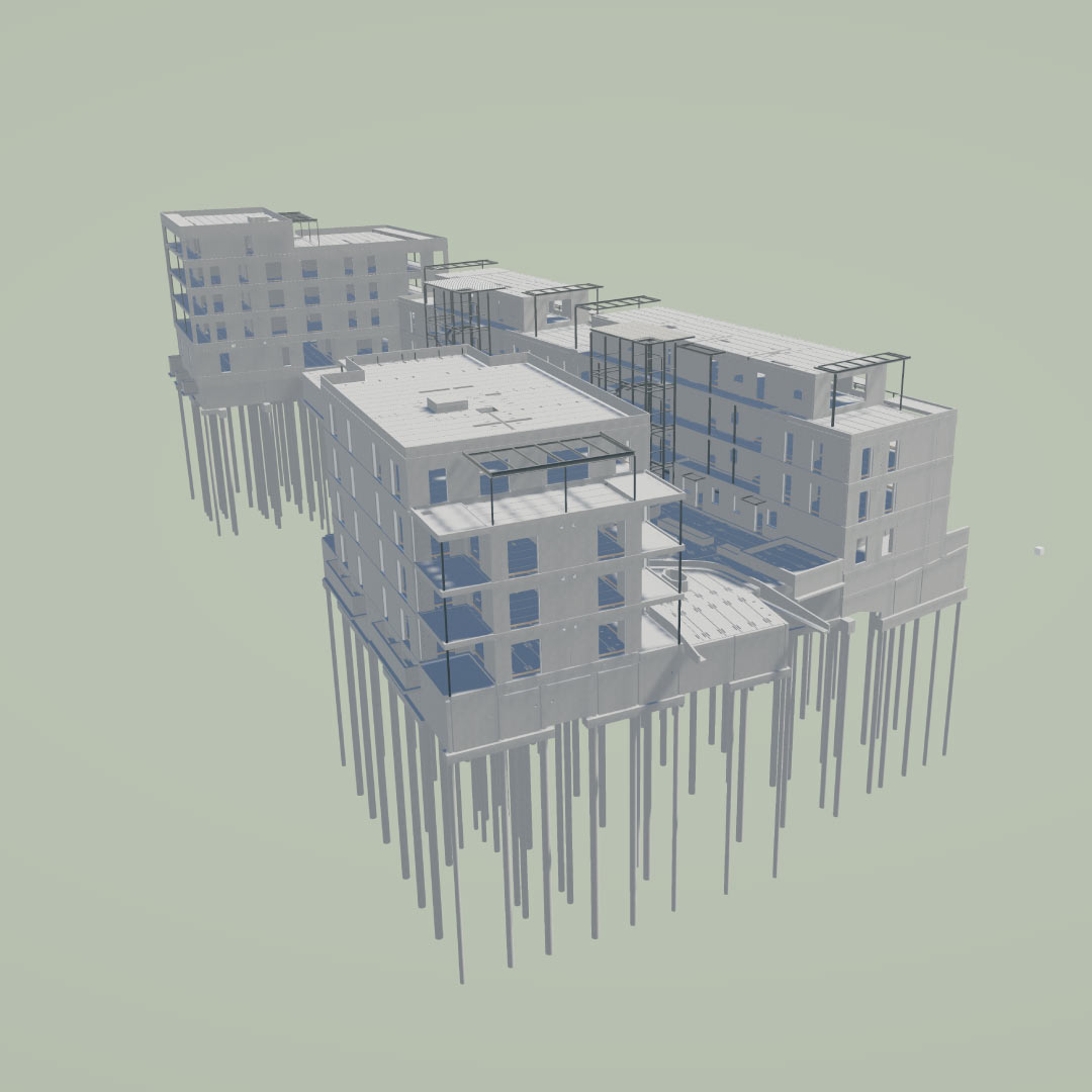 Soodi 6 äripindadega korterelamu